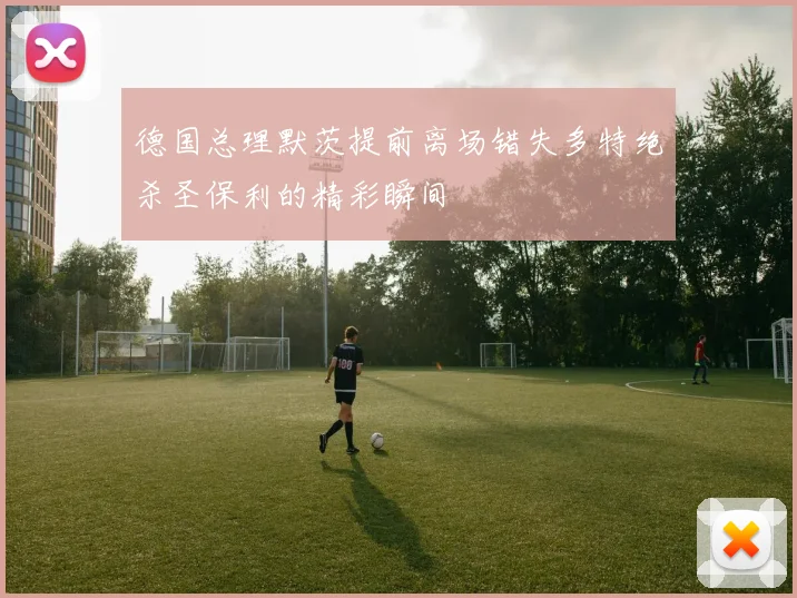 德国总理默茨提前离场错失多特绝杀圣保利的精彩瞬间